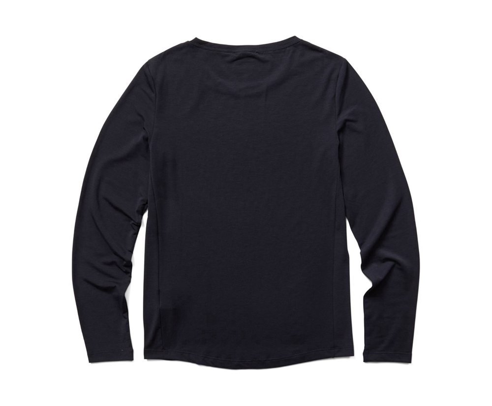 Merrell Long Sleeve Black - Tencel Tee - Womens 65PJALBRT